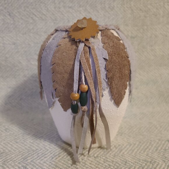 Small southwestern style vase/pot textured 4” - Picture 1 of 7